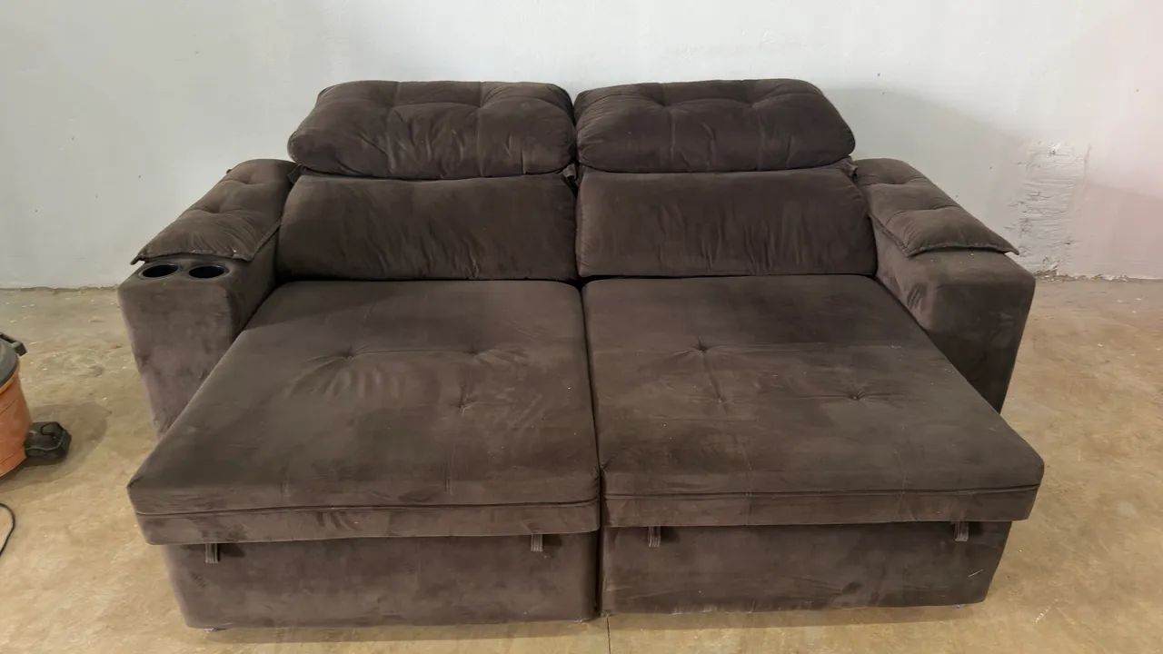 SOFÁ SEMI-NOVO USADO 2 MESES - Foto 5