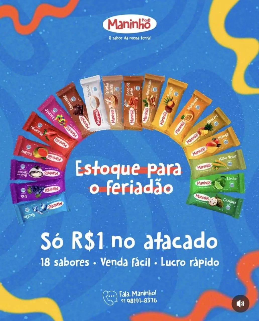 Vamos ganhar dinheiro com picole de qualidade? R$1  - Foto 2