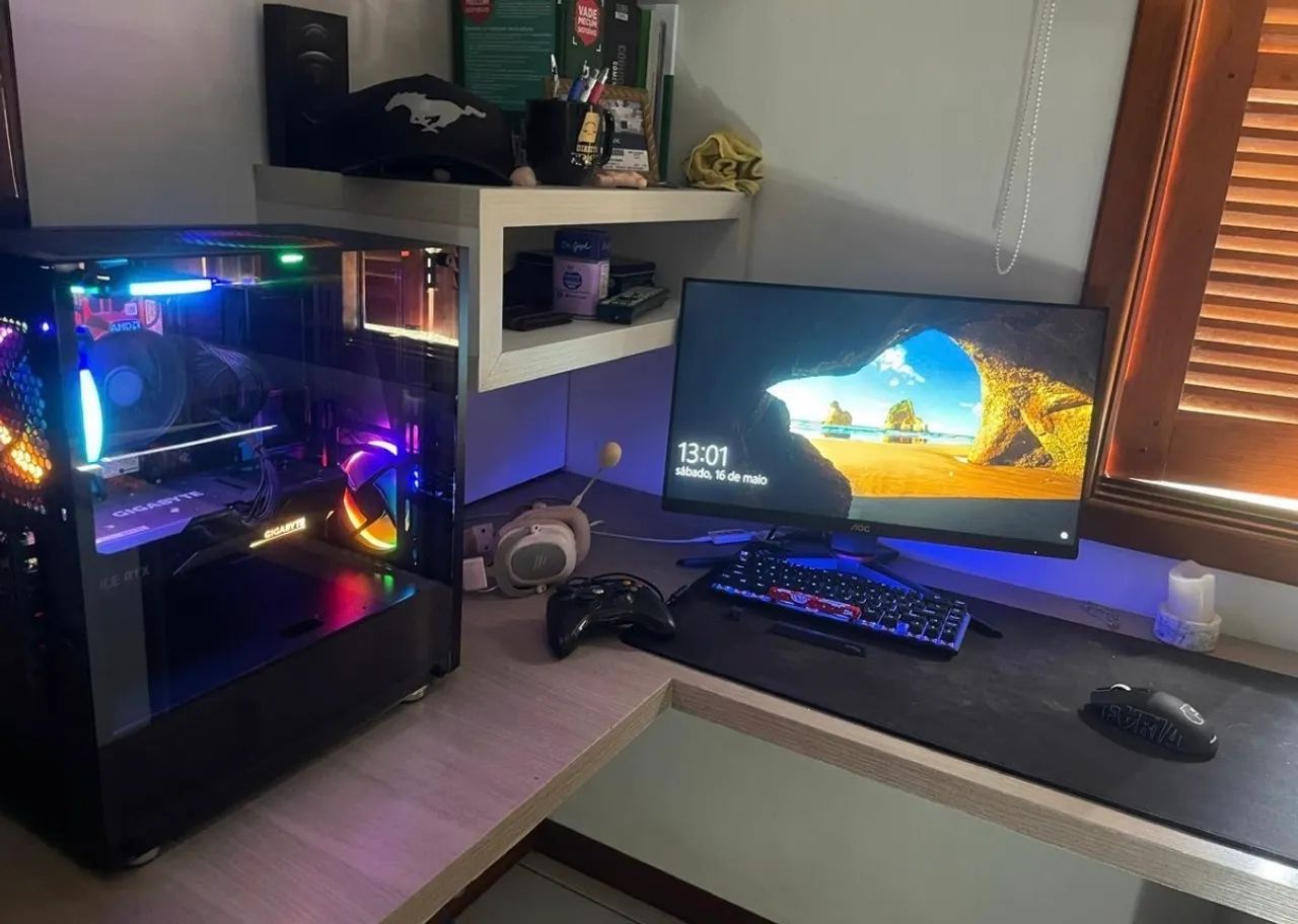 PC Gamer RTX 3060 Ti + Ryzen 5 5600 | 16GB RAM - Computadores e