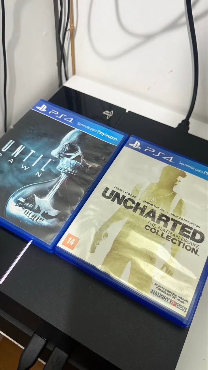 PS4 + 12 Jogos + 2 Controles - PlayStation 4 - Foto 4