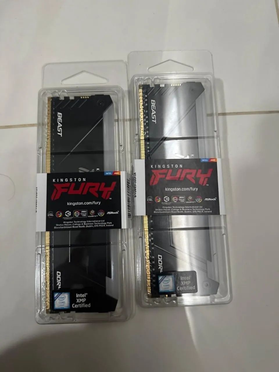 16GB Memória RAM DDR4 Kingston Fury 2x8GB(3200Mhz)  - Foto 2