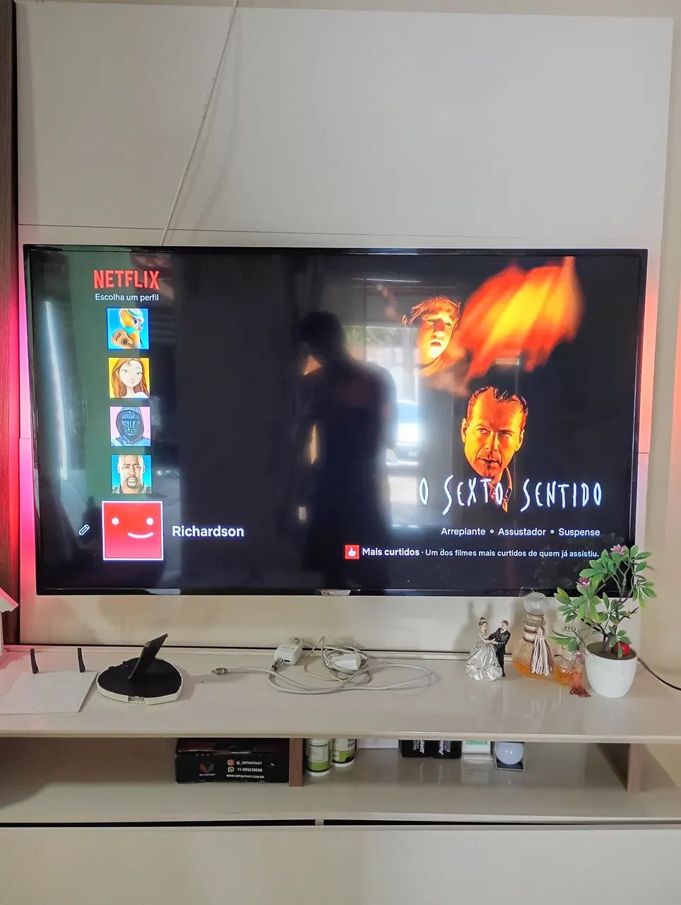 Vendo Tv Philips 50 polegadas - Foto 4