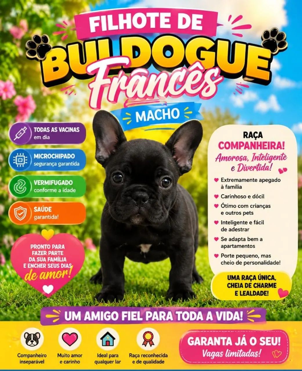Bulldog Francês Machinho ? - Foto 2