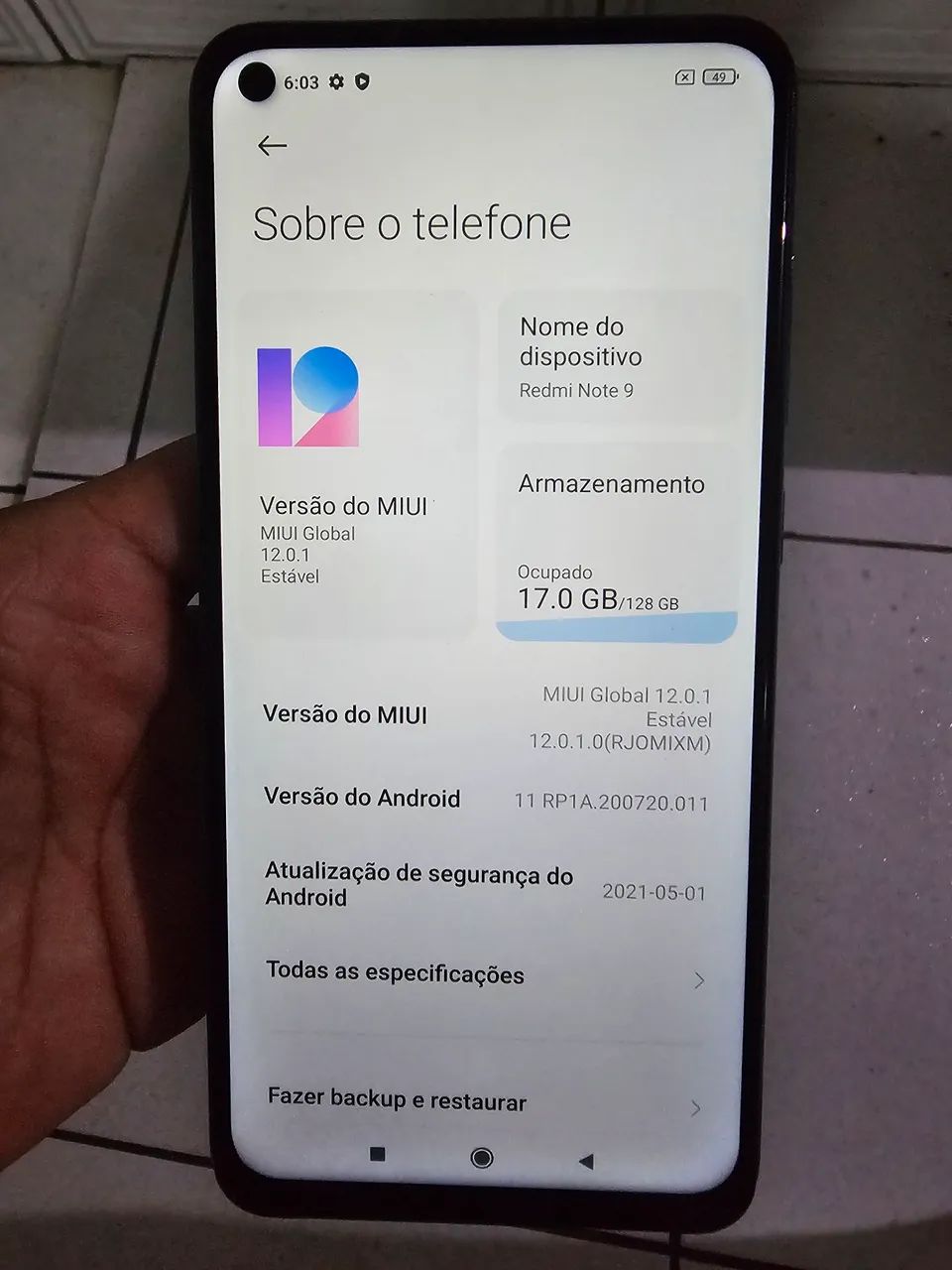 Redmi Note 9