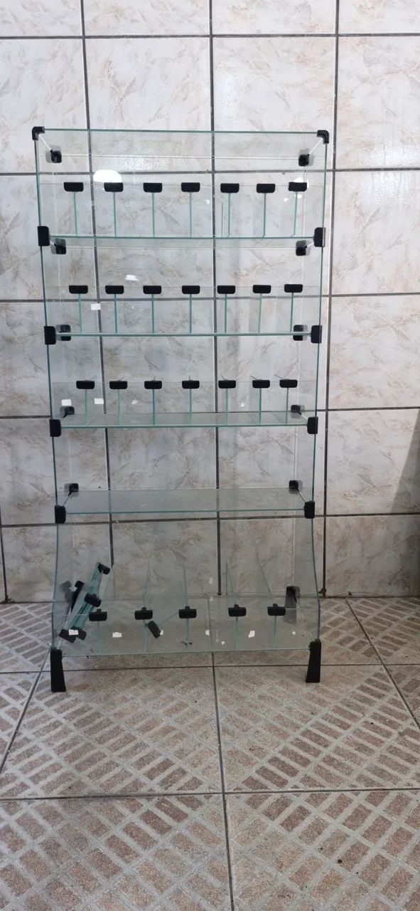 Expositor de vidro com divisórias  - Foto 5