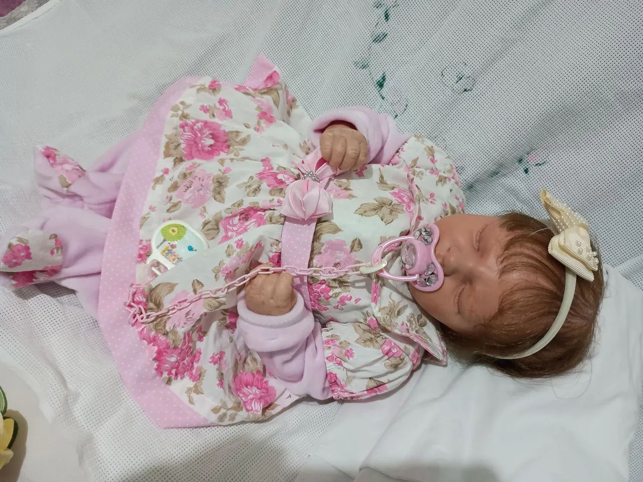 Bebê reborn realista 50cm - Foto 4