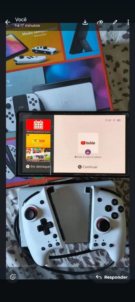Nintendo Switch 16.0.1以下 Nintendo switch - Consoles de Vídeo Game - Lagoa de Jacaraípe