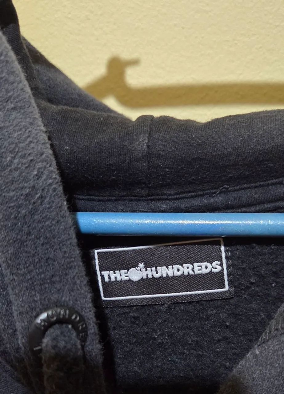 jaqueta moletom the hundreds preta original - Foto 3