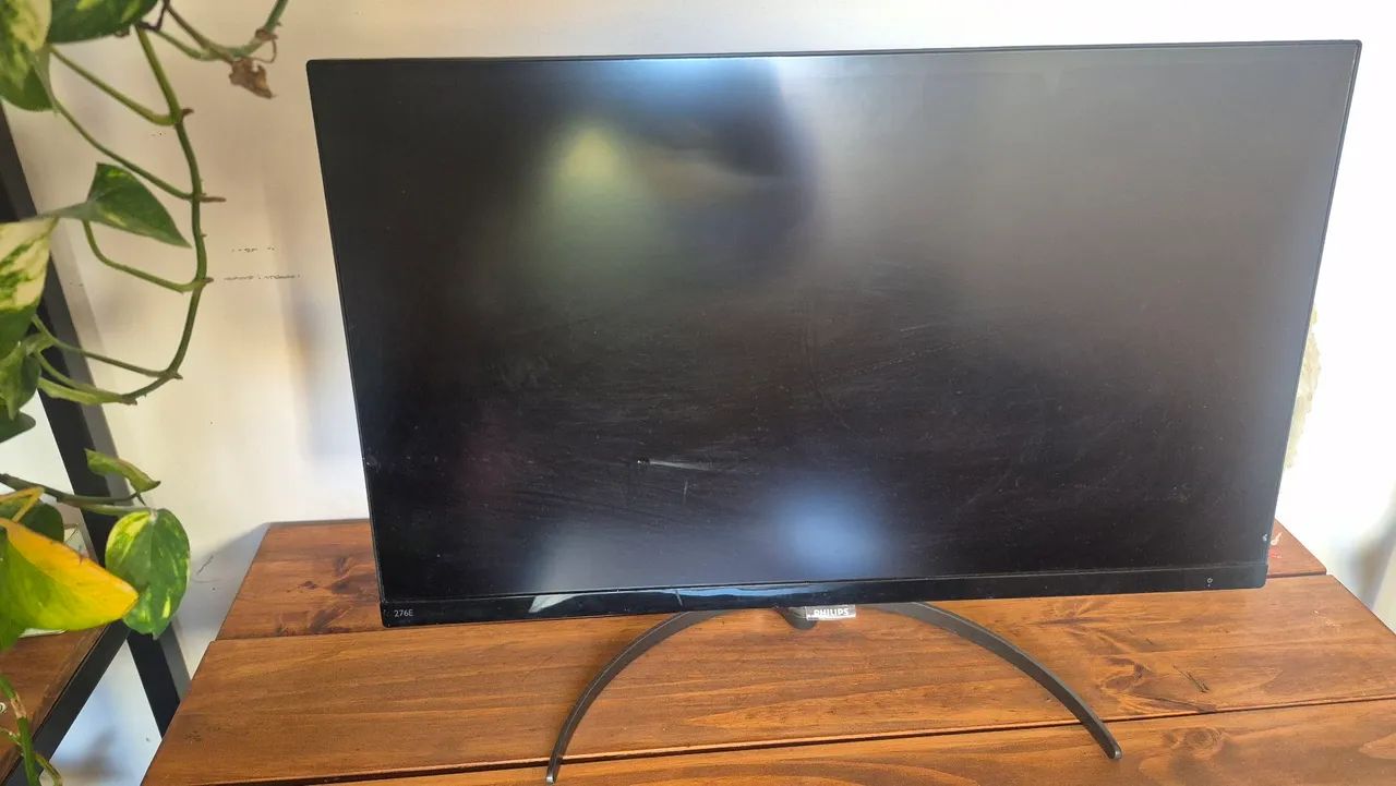 [Com defeito] Monitor Philips 276e8vjsb LCD Ultra HD 4K 27 Polegadas 4k 60hz