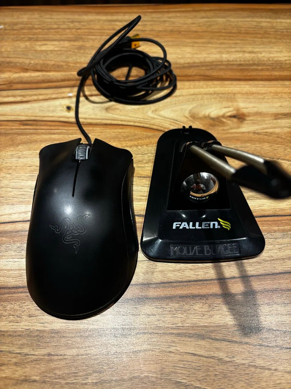 Mouse Razer Deathadder + Mouse Bungee Fallen - Foto 2