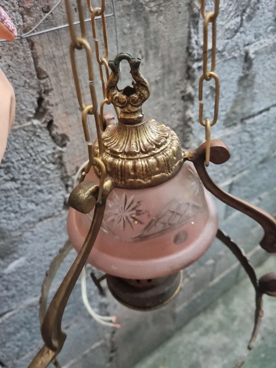 Luminárias antiga em perfeito estado e conservada  - Foto 4