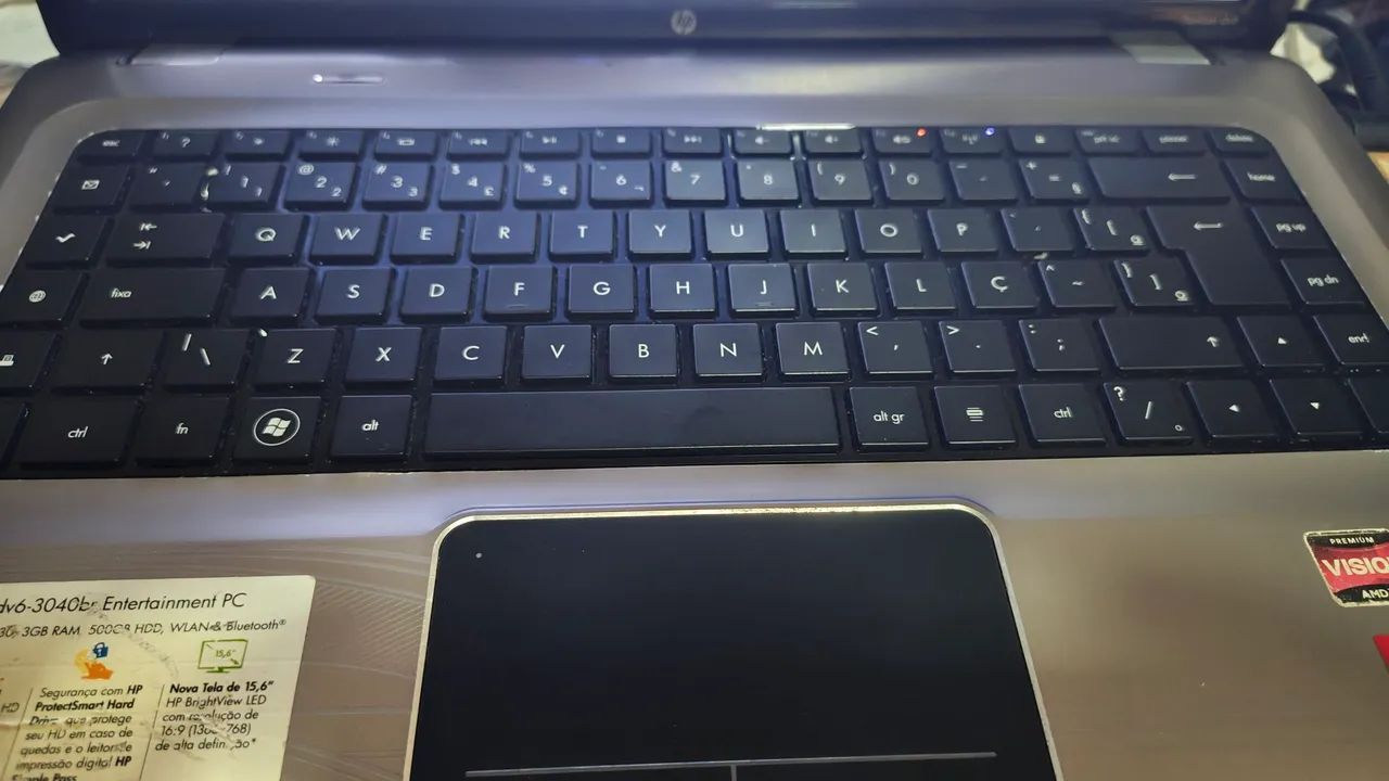 Notebook HP Dv6 SSD 128Gb - Foto 5
