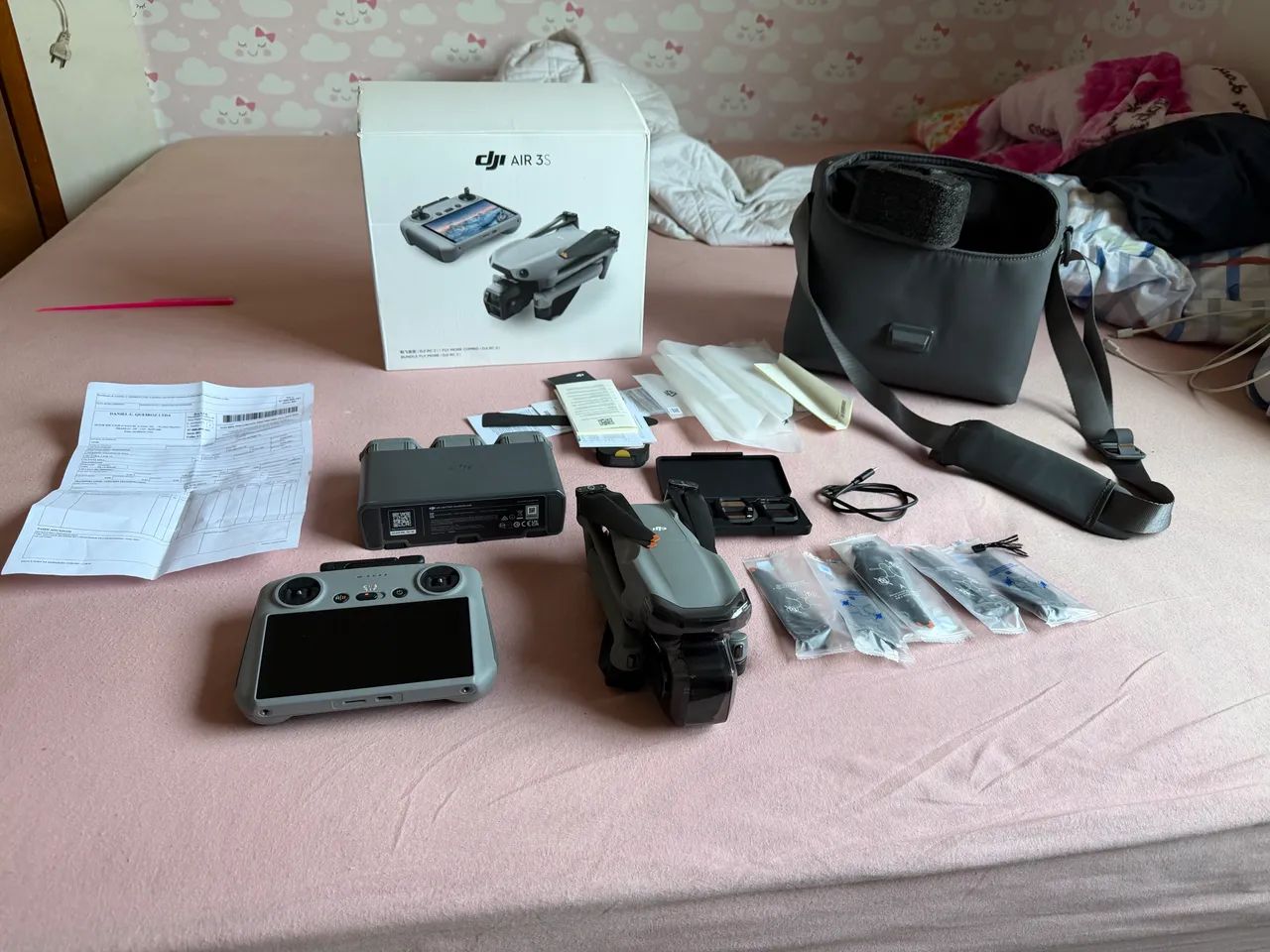 Drone Dji air 3s combo fly more (anatel com nota fiscal) - Foto 4