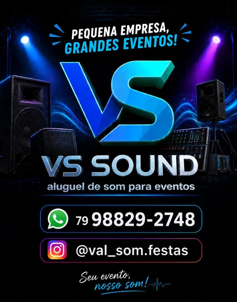 Aluguel de som para eventos 