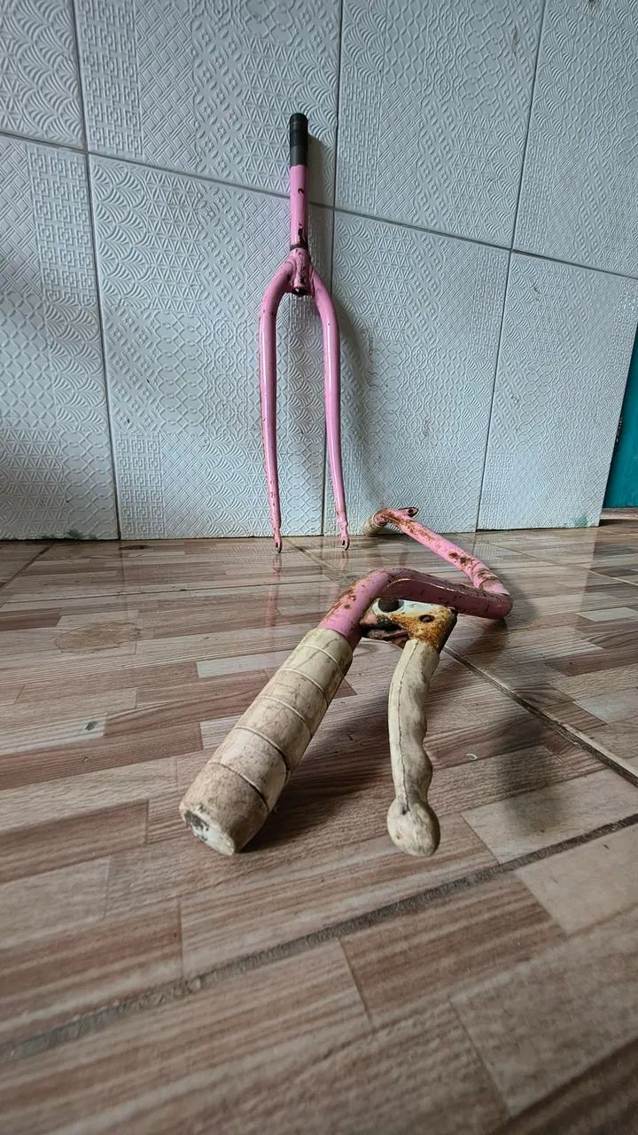 Garfo Caloi Cesi e guidão  - Foto 2