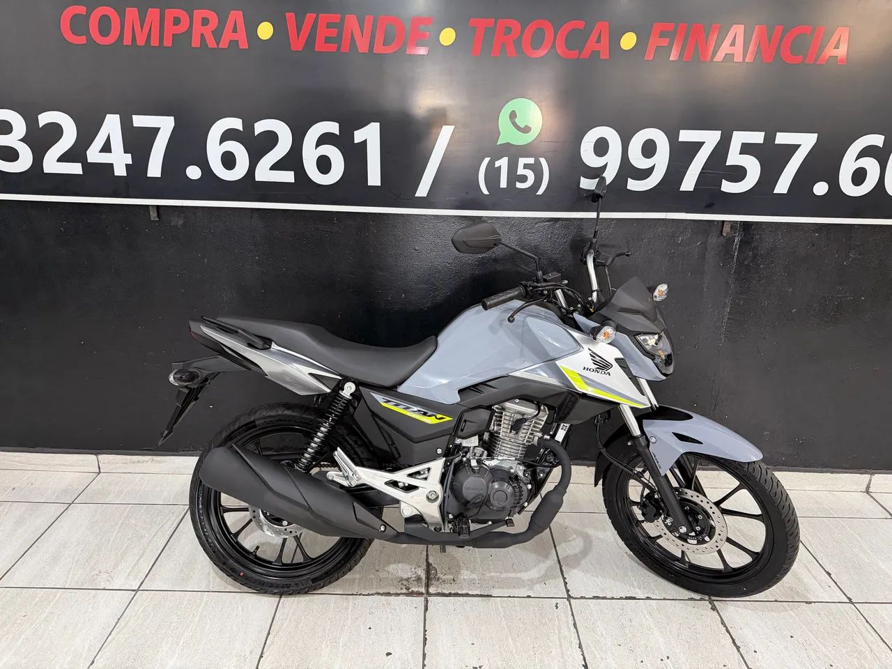 Honda Cg Titan 160c flex 0km apronta entrega já documentada  - Foto 5