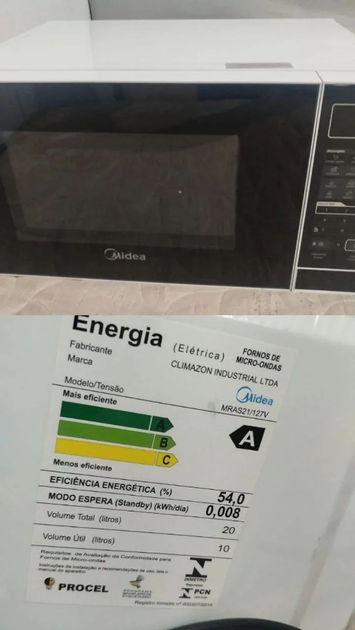 Vendo microondas 