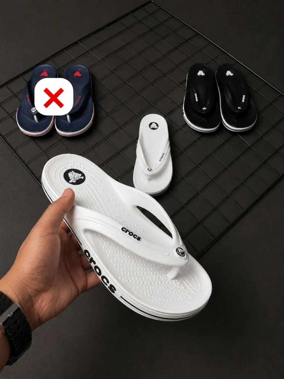 Chinelo disponível 