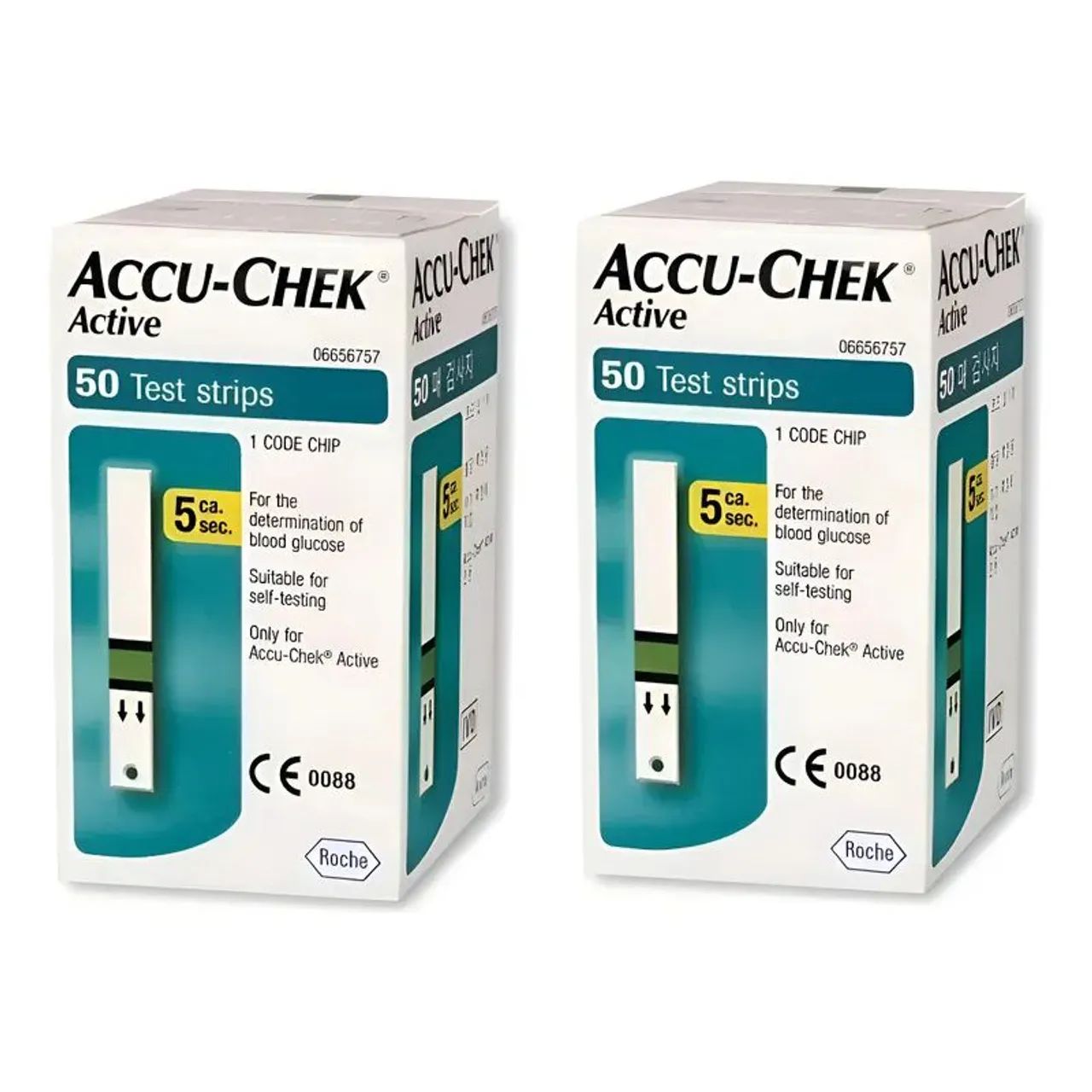 Tiras de Teste Accu-Check Active