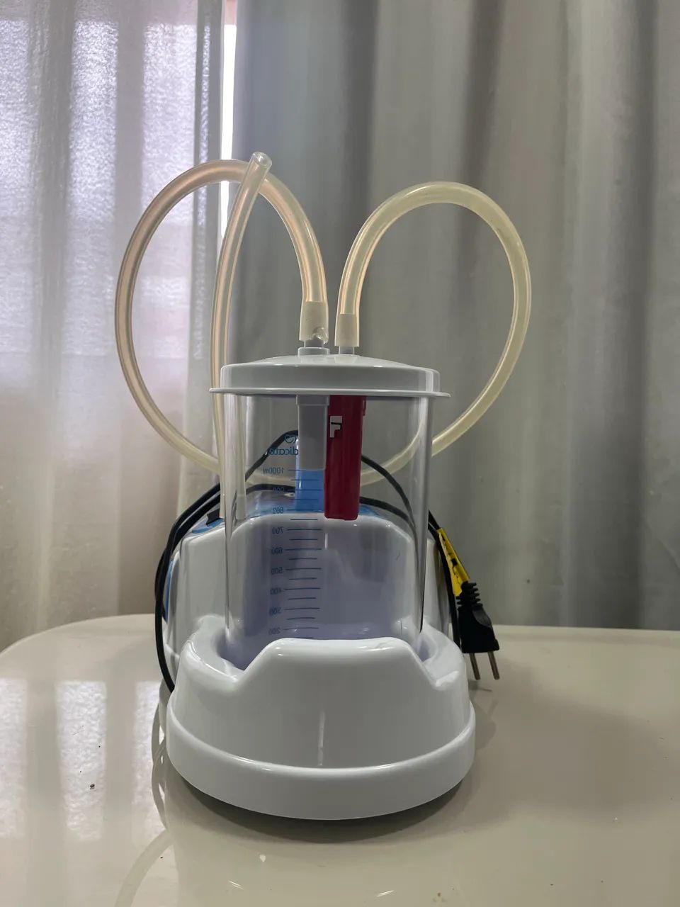 Bomba vácuo aspiradora 1 litro MD100 Medicate - Foto 3