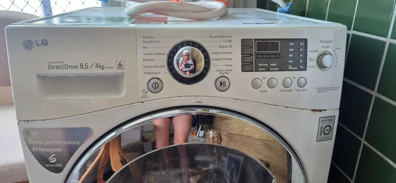 Vendo Lava e Seca LG (Funcionando mas com barulho) - Foto 3