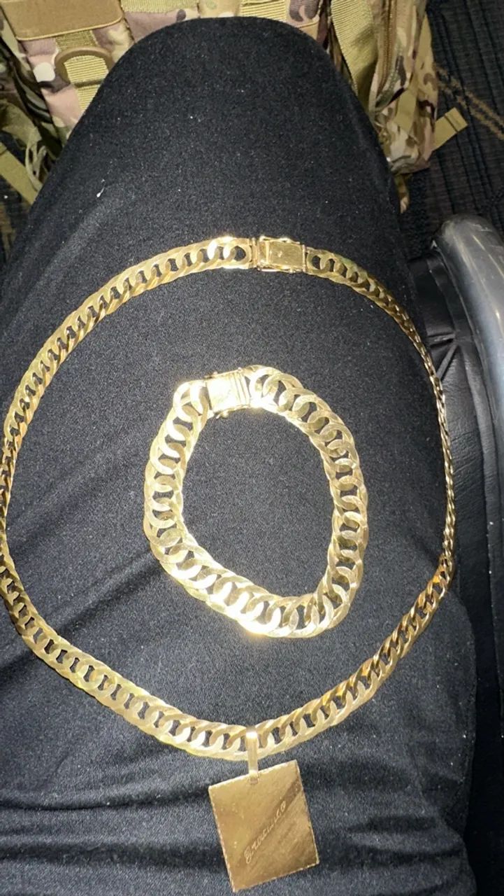 Cordão ouro 18k