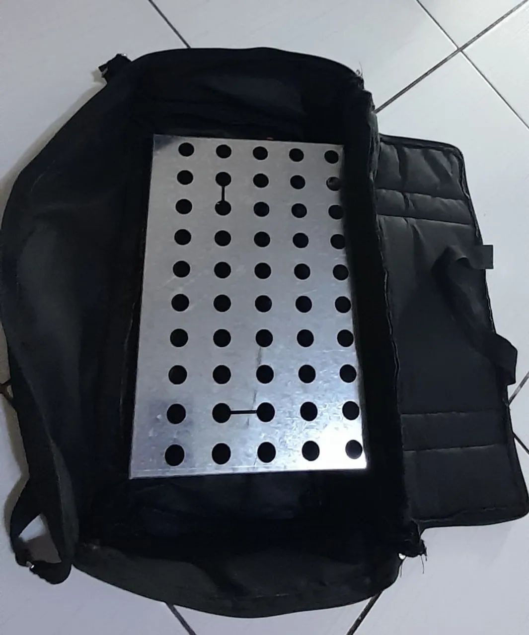 Pedalboard 40x20 com input e output e bag - Foto 3