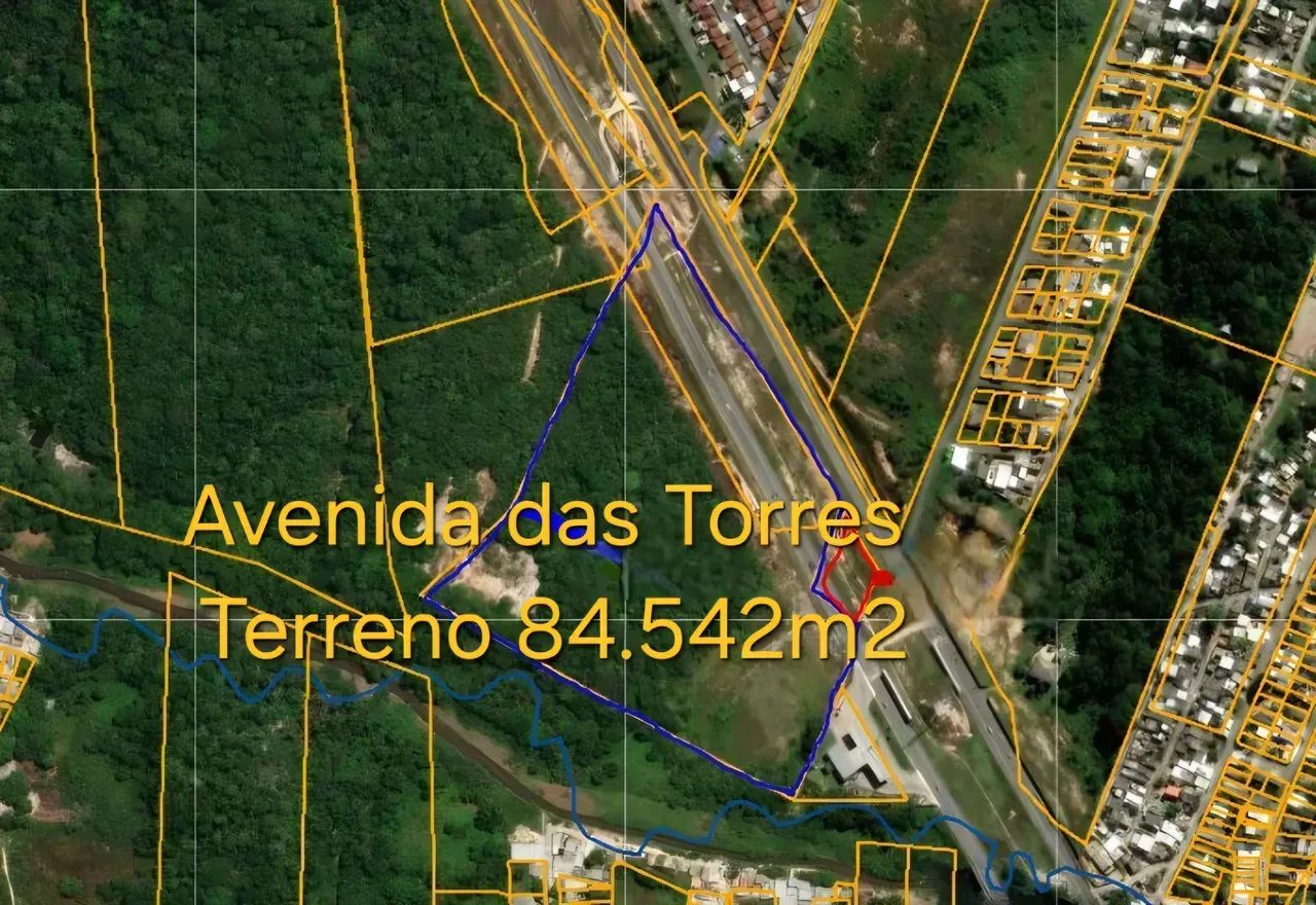 Avenida das Torres, Terreno com 84.630n2. Documentado. Pode DESMEMBRAR - Foto 5