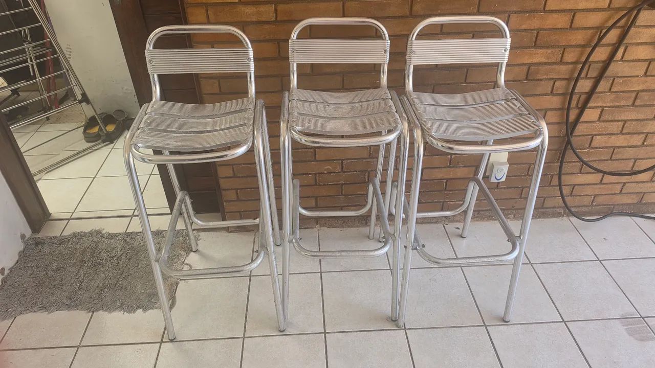 Banqueta alumínio  - Foto 3