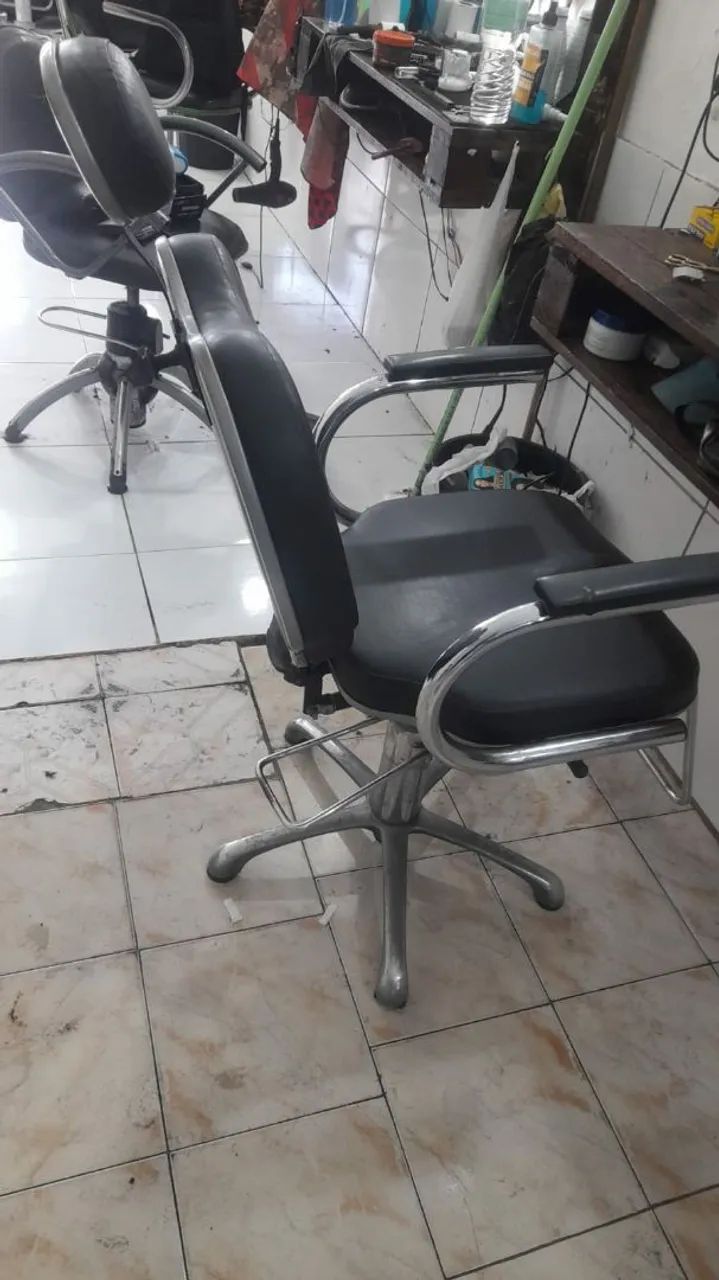 Cadeira de barbeiro 