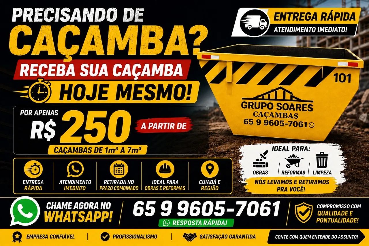 Caçamba / Bota Fora / Entulho