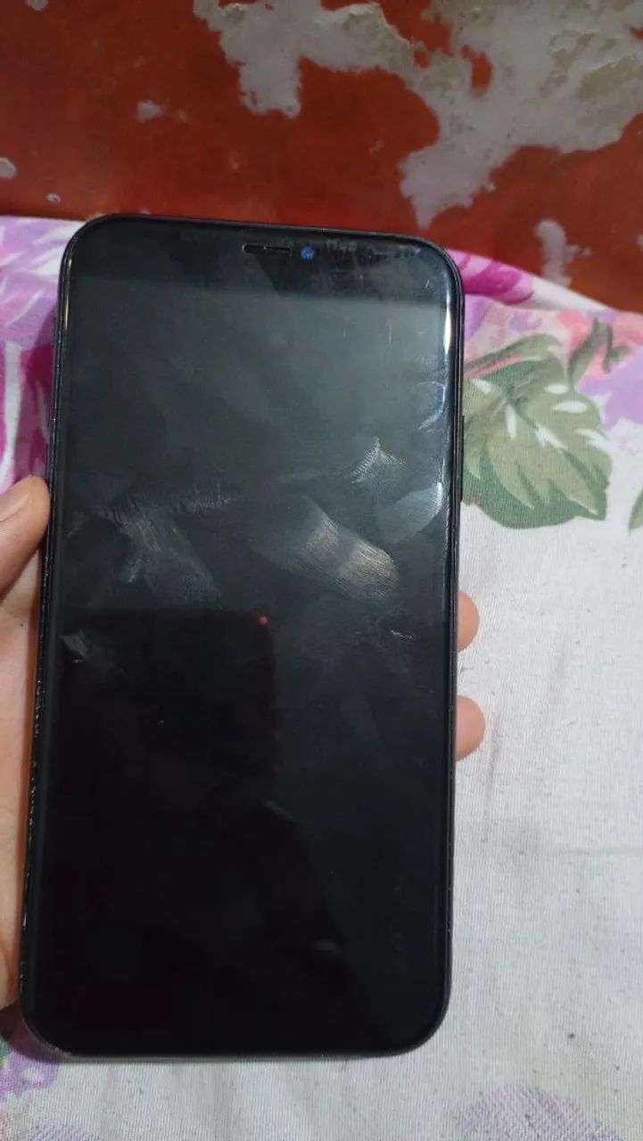 iPhone xr tela queimada - Foto 2