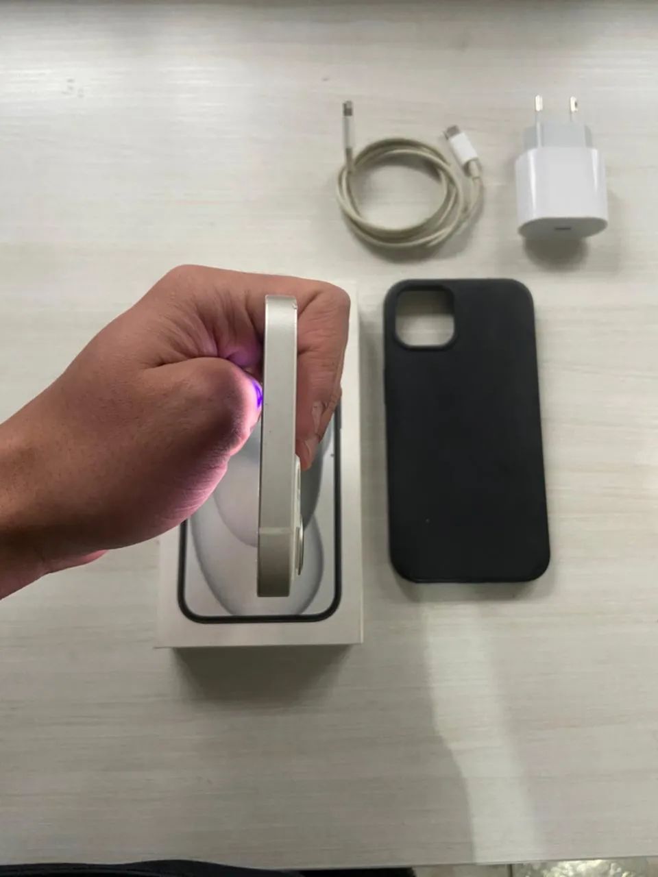 Iphone 13 128gb nunca aberto BRANCO - Foto 5
