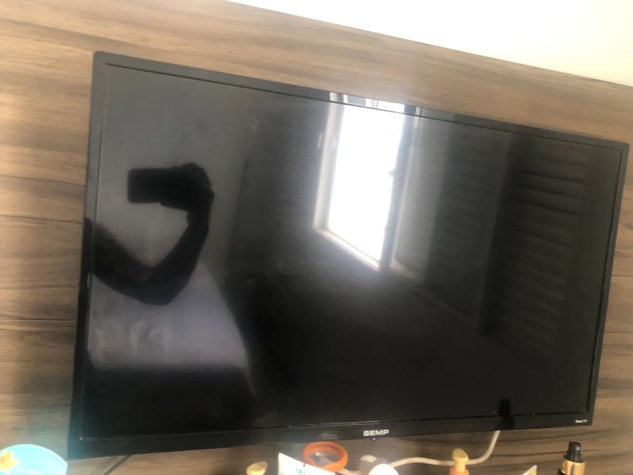 Tv seminova aceito cartão de crédito 