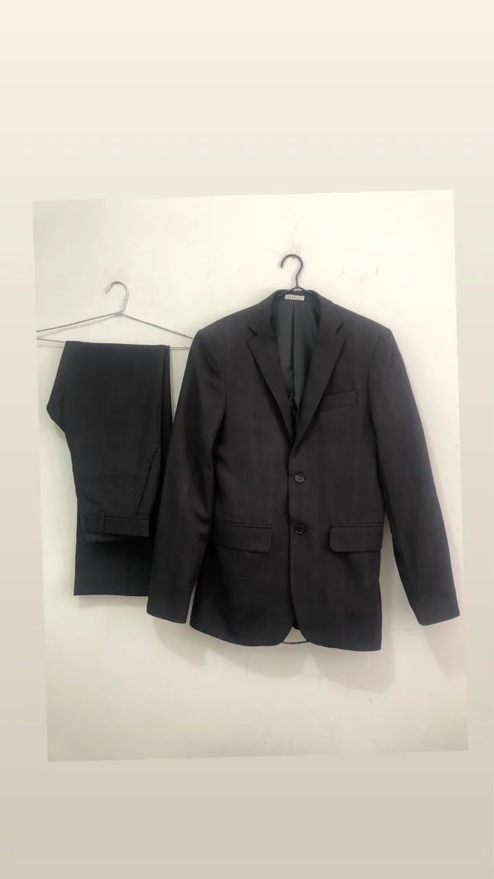 Terno masculino calça 36 blazer 42 