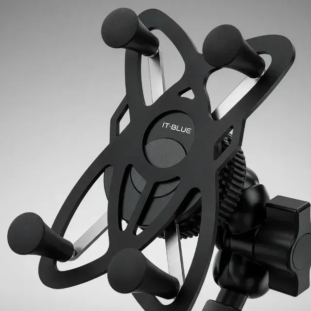 Suporte de Celular para moto Fixa no retrovisor - Foto 4