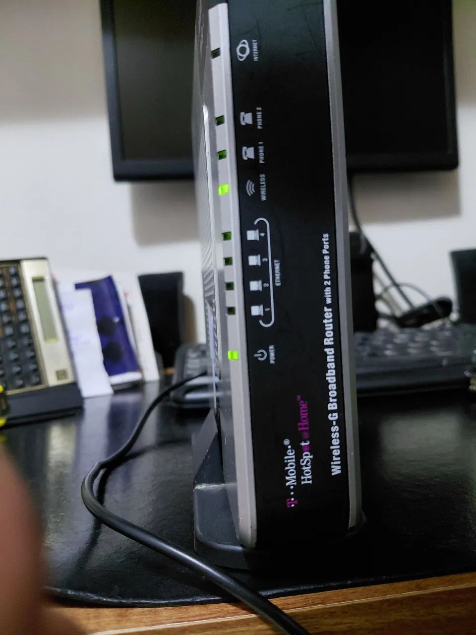 Modem cisco wireless-G Linksys com 2 ports para Phone  - Foto 2