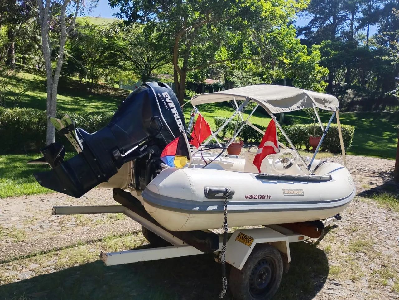Bote Inflável Flexboat SR 12 SLX  - Foto 5