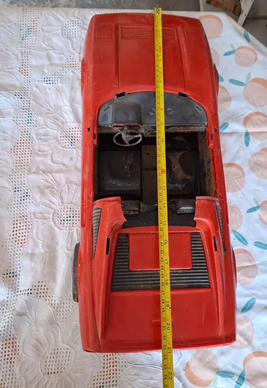 Carcaça Ferrari Barbie 1986  - Foto 5