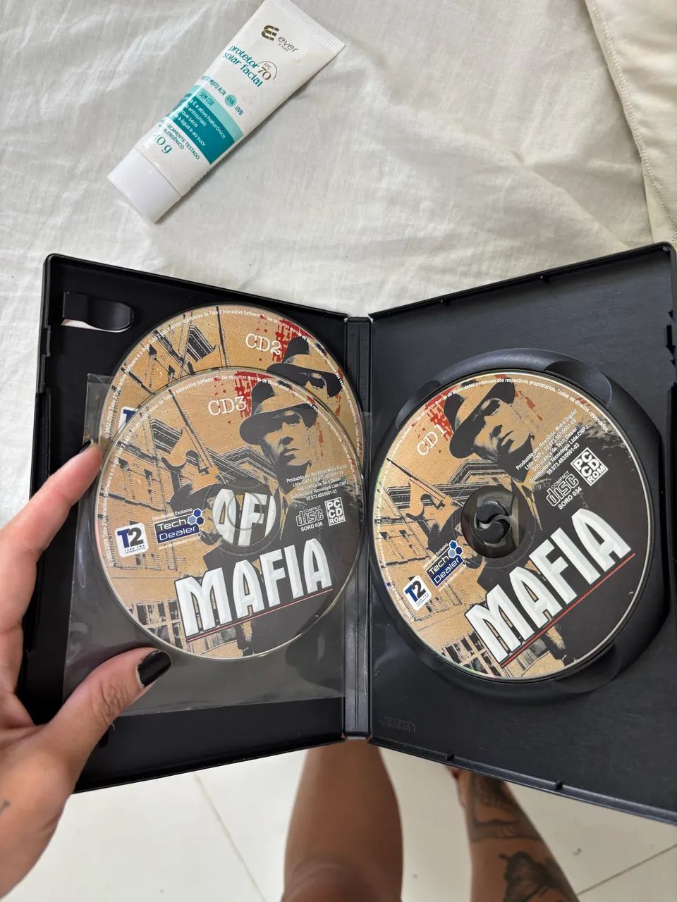 Mafia PC CD-ROM Original - 3 CDs + Caixa - Foto 2