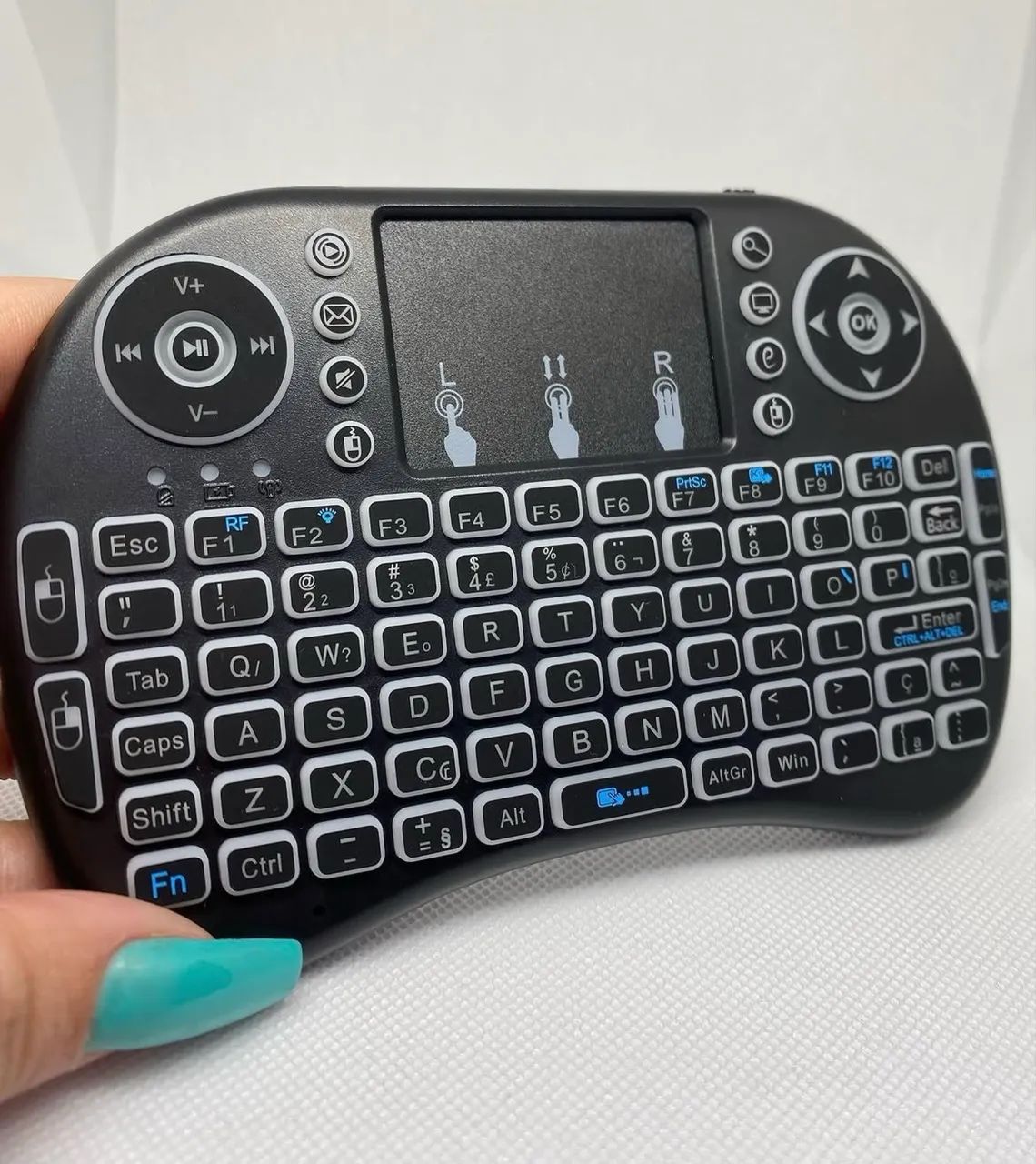Teclado led controle tv box  - Foto 5