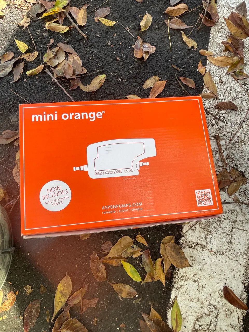 Bomba de Dreno Mini Orange 