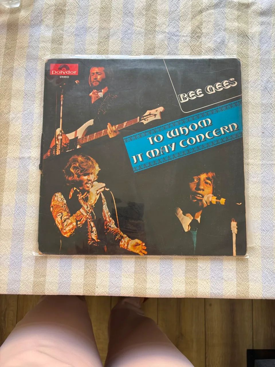 Discos - Dagerous do Michael e dois Be gees  - Foto 2