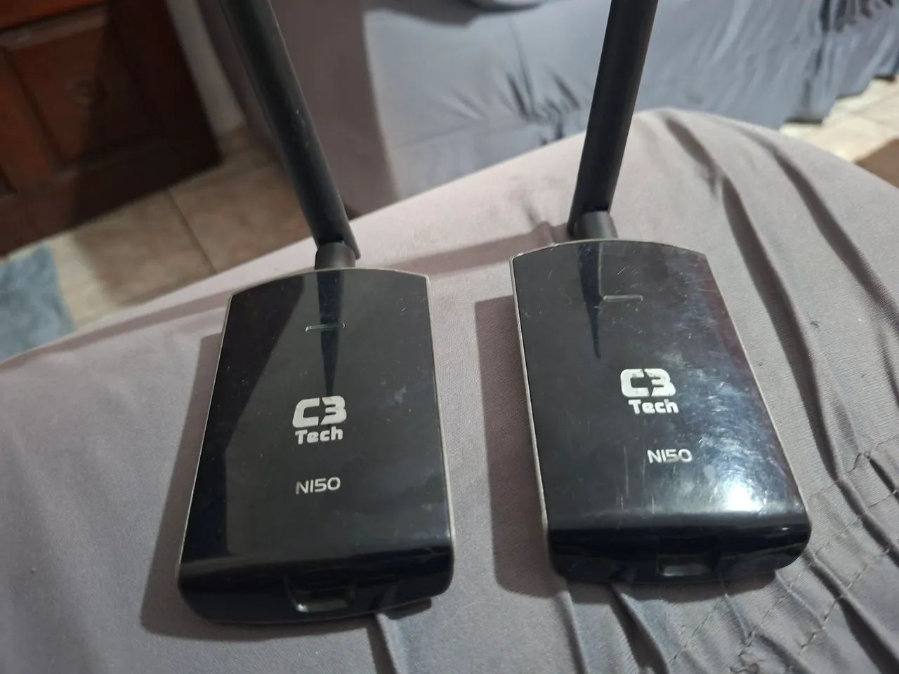DOIS repetidor de Wi-Fi C3TECH,  estão perfeitos 150 me cada  - Foto 4