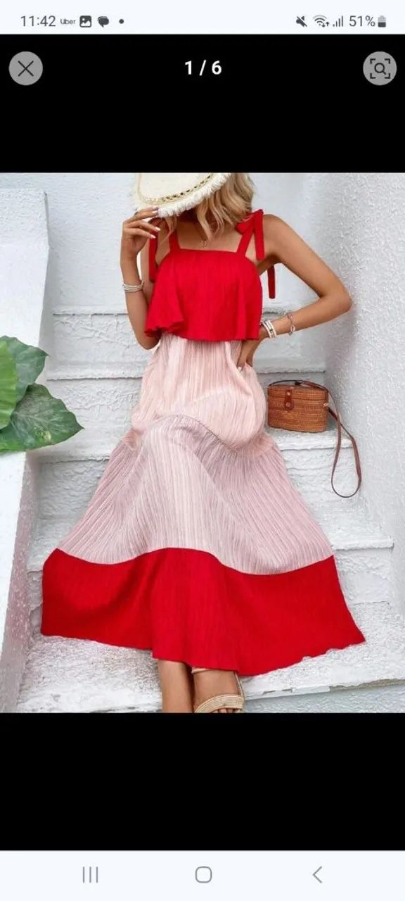 Vestido vermelho - Foto 4