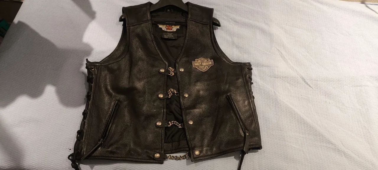  jaqueta de couro Harley-Davidson