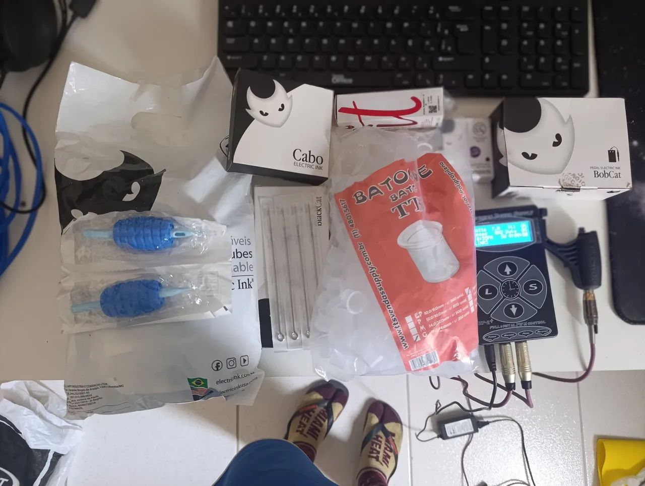 Kit de tatuagem iniciante