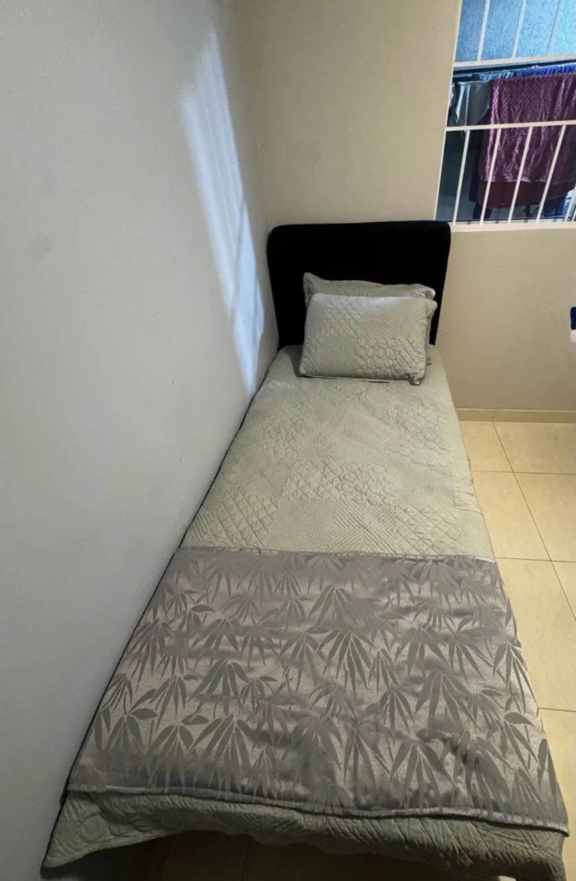 Cama box solteiro com cama inferior e cabeceira - Foto 4