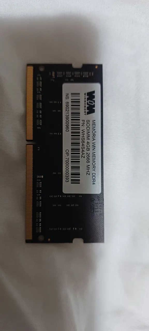 Memoria Notebook Ddr4 4gb - Foto 2