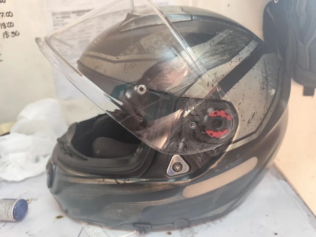 Capacete LS2 Vector Tripla Proteção  - Foto 3